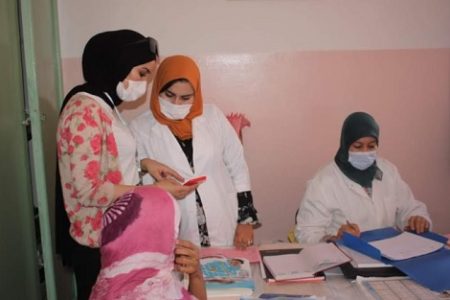 حملة تحسيسية لفائدة الحوامل وحديثات الوضع بجماعة سيدي اليماني ضواحي طنجة