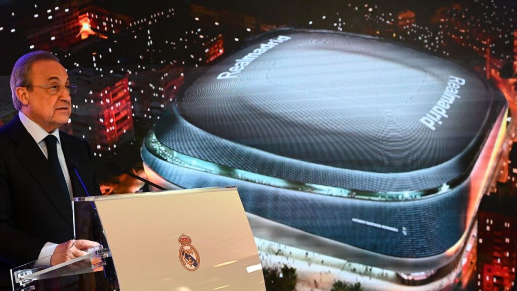ريال مدريد يعلن تغيير اسم ملعب سانتياغو برنابيو وتحويله إلى صرح متعدد الاستخدامات