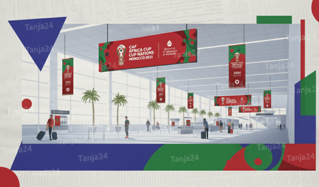 مطارات المملكة تتزين بألوان كأس أمم إفريقيا 2025