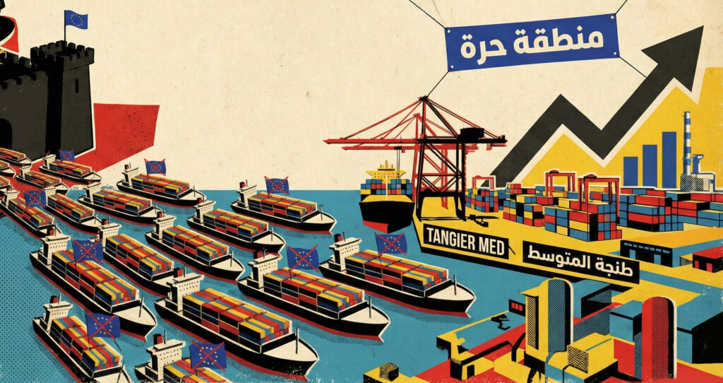 تقارير إسبانية ترصد بوادر ‘هجرة جماعية’ للسفن نحو طنجة المتوسط هربا من الضرائب الأوروبية الجديدة