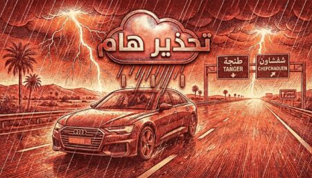 نشرة انذارية تحذر من عواصف قوية وأمطار غزيرة مرتقبة تضرب شمال المغرب بداية الأسبوع