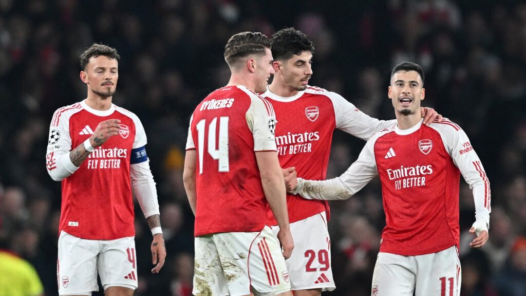 ارسنال يتفوق بالارقام ويتصدر توقعات الفوز بلقب دوري الابطال