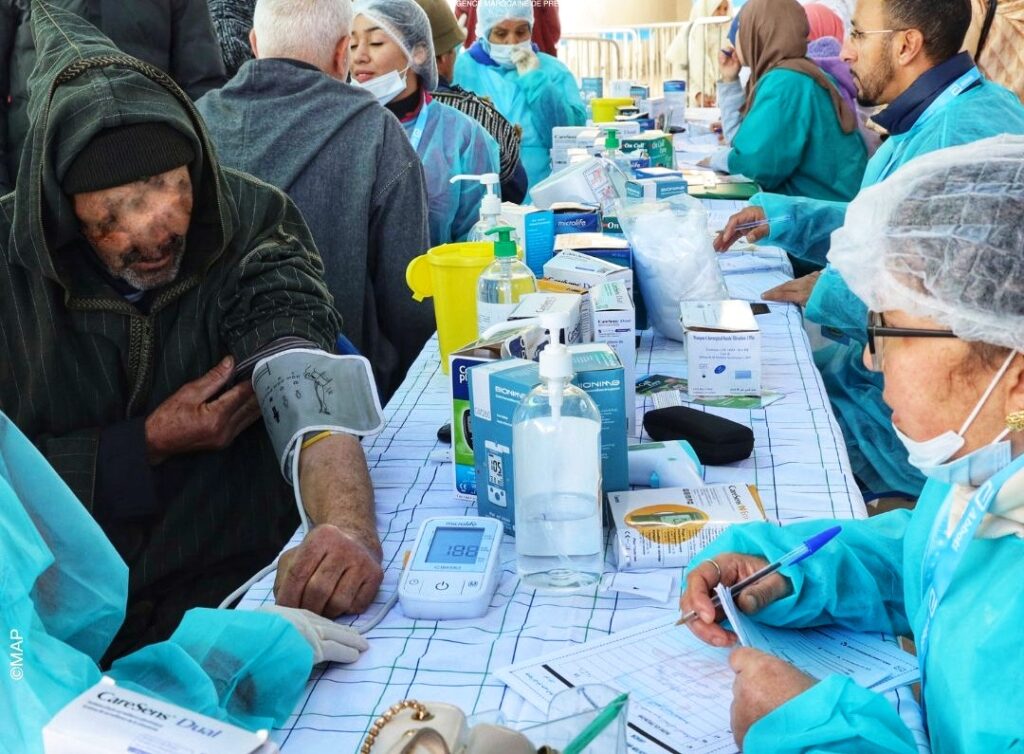 إطلاق حملات طبية متنقلة بالمناطق المتضررة من الاضطرابات الجوية بشفشاون