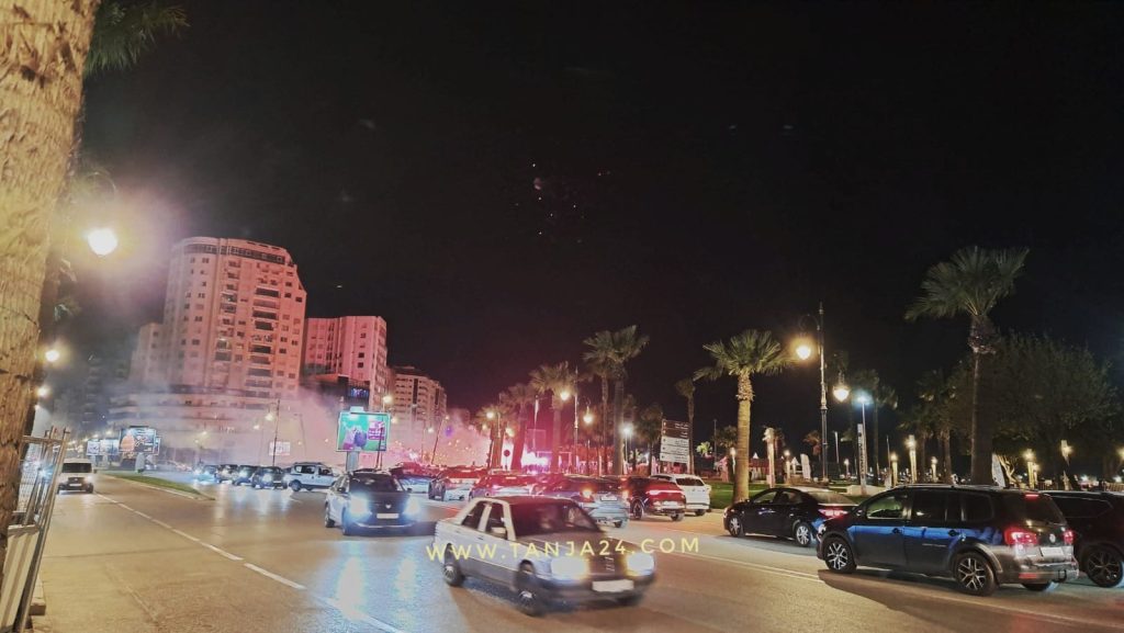 احتفالات عارمة بشوارع طنجة إثر إعلان المغرب بطلا لكأس أمم إفريقيا 2025