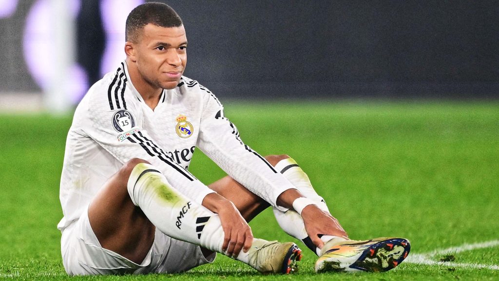 بطولة إسبانيا.. ريال مدريد يؤكد إصابة مبابي في الفخذ الأيسر