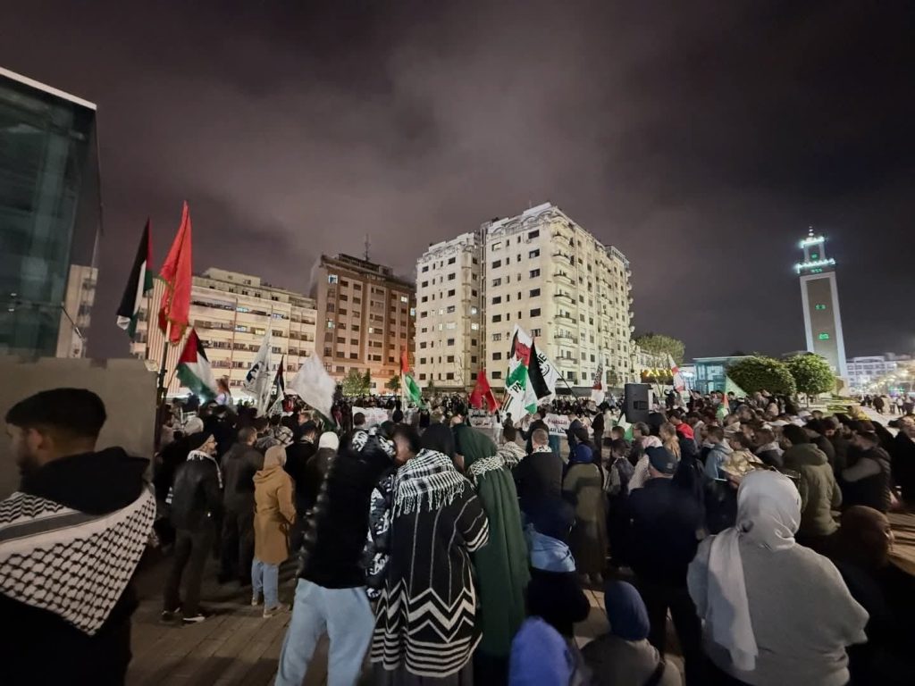 هيئة مدنية تنتقد منع مسيرة داعمة لفلسطين وسط تباين حول مبررات “النظام العام”