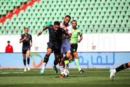 التعادل يحسم مواجهة حسنية أكادير واتحاد طنجة