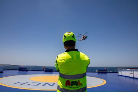 شركة “AML” تجري تمرينا دوليا للإنقاذ البحري لاختبار الجاهزية قبل ذروة العبور الصيفي
