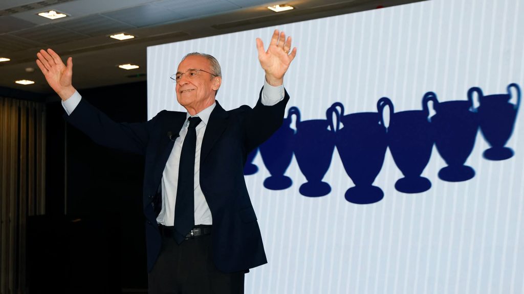 فلورنتينو بيريز يجدد ولايته حتى 2030 على رأس ريال مدريد
