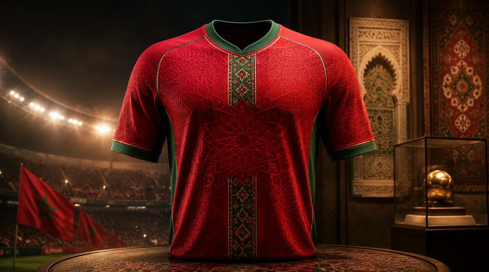 قميص المنتخب المغربي يفرض حضوره بين أجمل تصاميم مونديال 2026