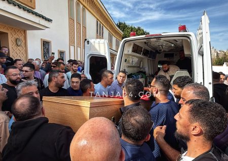 طنجة تشيع الشنكاشي في جنازة مهيبة بحضور شخصيات سياسية ورياضية بارزة