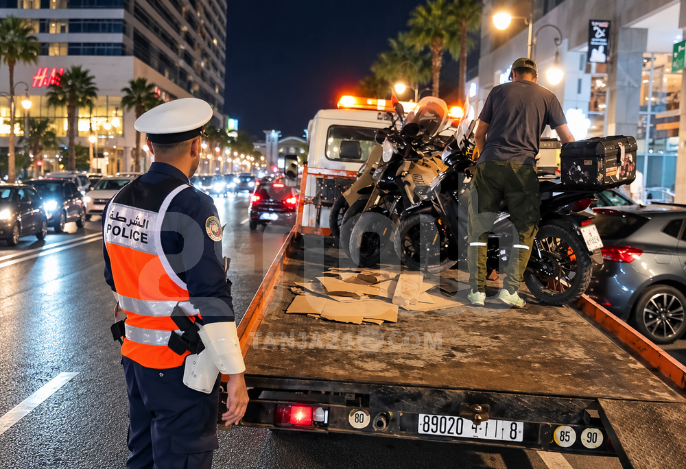 ما وراء فوضى الدراجات النارية بطنجة.. الشرطة تلاحق المخالفين فمن يردع الكراء العشوائي؟
